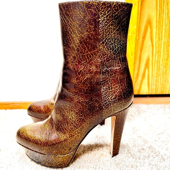 Sergio Rossi Shoes - Sergio Rossi Women Heels Boots Size 5.5